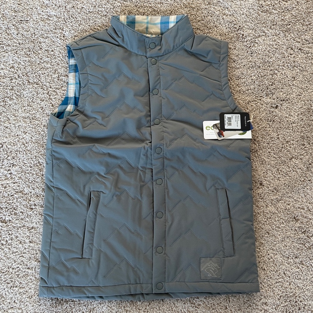 Rabbit Men’s Dawn to Dusk Vest Sedona Sage BRAND NEW w. TAGS
